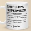 The Steady Hand - Coworker Personalized Custom Mug - Gift For Coworkers, Work Friends, Colleagues