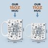 The Strong Bond Between Dad And Children - Family Personalized Custom 3D Inflated Effect Printed Mug - Father's Day, Gift For Dad, Grandpa