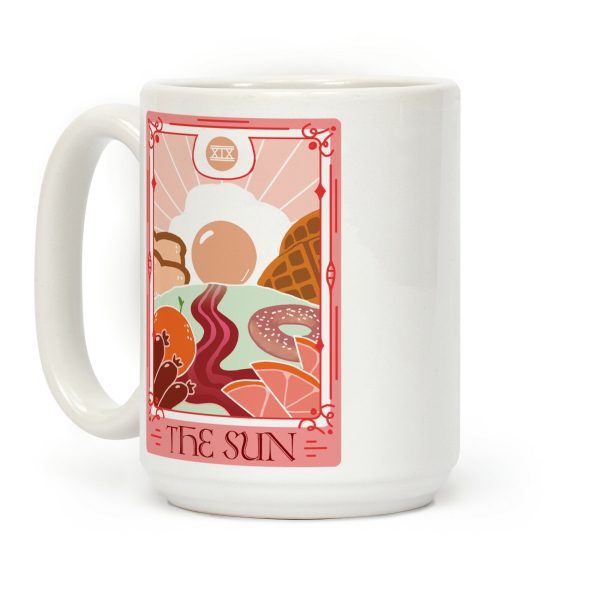 The Sun Breakfast Tarot Coffee Mug