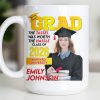 The Tassel Was Worth The Hassle Class Of [Year] Graduation Cap - Personalized Custom Coffee Mug - GRAD361_MG