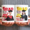 The Tassel Was Worth The Hassle Class Of [Year] Graduation Cap - Personalized Custom Coffee Mug - GRAD361_MG