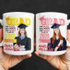 The Tassel Was Worth The Hassle Class Of [Year] Graduation Cap - Personalized Custom Coffee Mug - GRAD361_MG