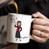 The Tassel Was Worth The Hassle Graduation Cap Mug - Personalized Custom Coffee Mug - GRAD343_MG