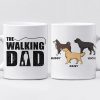 The Walking Dad - Dog Personalized Custom Mug - Gift For Pet Owners, Pet Lovers