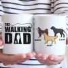 The Walking Dad - Dog Personalized Custom Mug - Gift For Pet Owners, Pet Lovers
