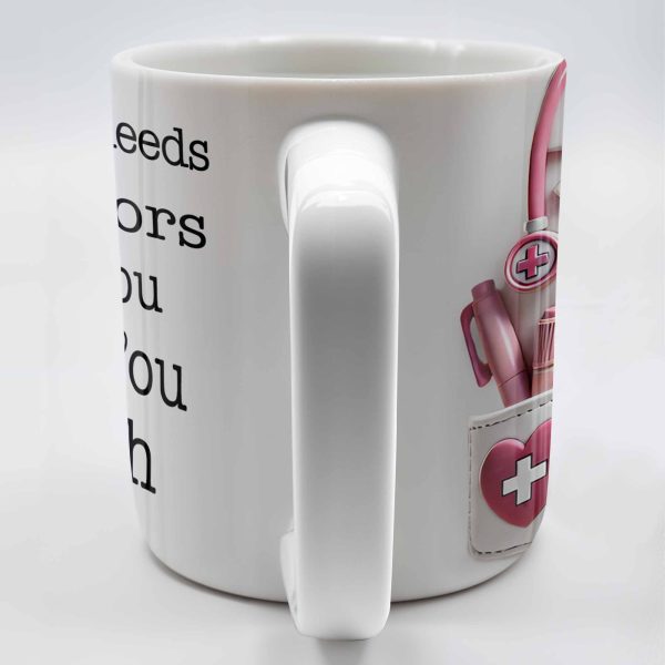 The World Needs More Doctors Like You, Thank You So Much, Medical Uniform and Tools - Personalized Custom Coffee Mug - DOC015_MG