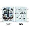 The World Needs More Officer Like You, Thank You - Personalized Custom Coffee Mug - GRAD294_MG