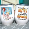 There Are 8 Billion Butts In The World But Yours Is My Favorite - Personalized Couple Mug - Gift For Couple