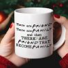 There Are Friend That Become Family, Personalized Mug, Friend Peeking Mug, Christmas Gift 02OHTI251123HH