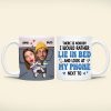 There Is Nobody I Would Rather Lie In Bed Next To, Custom Couple Photo Coffee Mug, Funny Gift For Couple, Valentine's Gifts