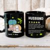 There's More Farting Than Expected- Gift For Couple-Personalized Coffee Mug- Funny Couple