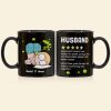 There's More Farting Than Expected- Gift For Couple-Personalized Coffee Mug- Funny Couple