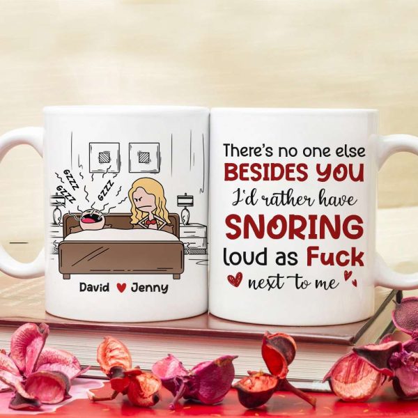 There's No One Else Besides You - Personalized Couple Mug- Gift For Funny Couple