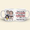 There's No One Else I'd Rather Raise These Asshole Kids With - Personalized Mother's Day Mug - Gift For Family