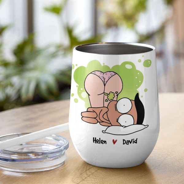 They Are Not Farts, Gift For Couple, Personalized Tumbler, Funny Couple Tumbler, Anniversary Gift