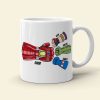 They Call Me Legendaddy, Gift For Dad, Personalized Mug, Fist Bump Dad Mug 04DNTI220523HA