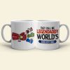 They Call Me Legendaddy, Gift For Dad, Personalized Mug, Fist Bump Dad Mug 04DNTI220523HA