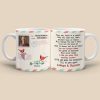 They Say There Is A Reason Heaven Personalized White Mug