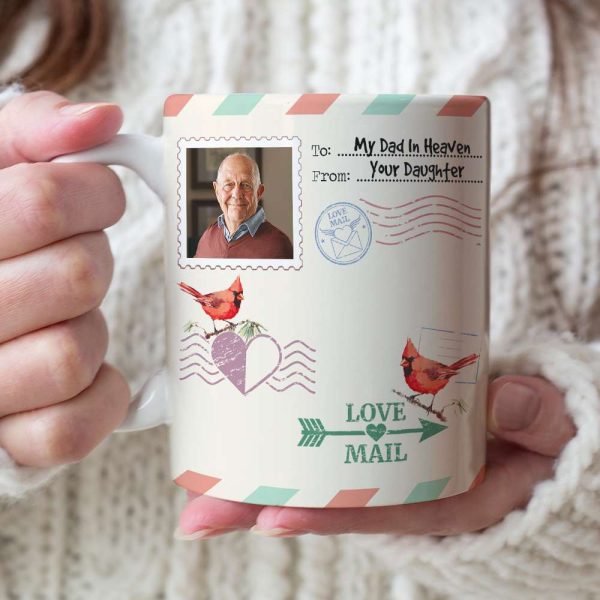 They Say There Is A Reason Heaven Personalized White Mug