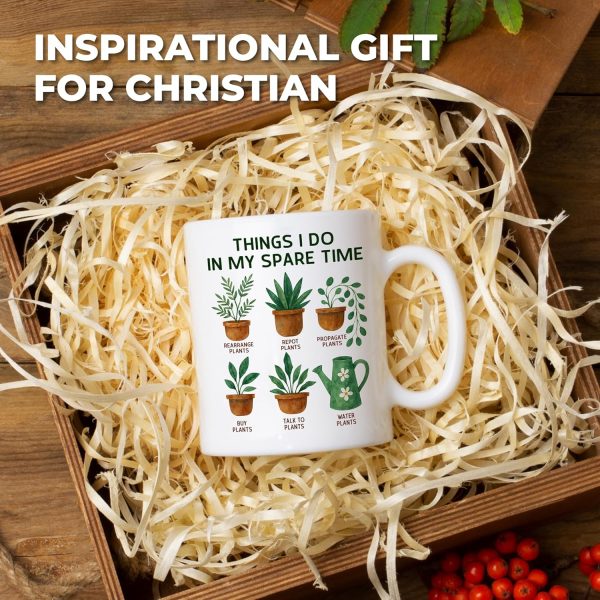 Things I Do in My Spare Time Plant Coffee Mug Funny Plant Lover Gift for Gardener