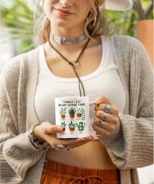 Things I Do in My Spare Time Plant Coffee Mug Funny Plant Lover Gift for Gardener