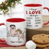 Things I Love About You - Personalized Couple Tumbler - Gift For Tumbler