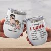 Things I Love About You - Personalized Couple Tumbler - Gift For Tumbler