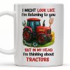 Thinking About Tractors Customizable Coffee Mug - Personalized Custom Coffee Mug - FAM370_MG
