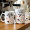 This Amazing Grandma Belongs To Custom Kids Faces - Personalized Photo Mug