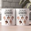 This Amazing Grandpa Belongs To Custom Kids Faces - Personalized Photo Mug