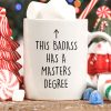 This Babass Has A Masters Degree - Personalized Mug