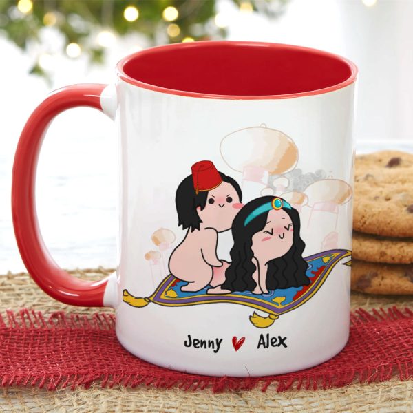 This Carpet Isn't The Only Thing You'll Ride Tonight, Personalized Couple Mug