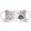 This Christmas Snuggled Up In Mommy's Belly, Baby Announcement - Personalized Custom Coffee Mug - XMAS208_MG