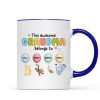 This Grandma Mom Belongs To Cute Characters Personalized Mug