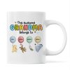 This Grandma Mom Belongs To Cute Characters Personalized Mug