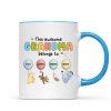 This Grandma Mom Belongs To Cute Characters Personalized Mug
