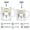 This Grandpa Belongs To Kid Stick Figures - Personalized Mug