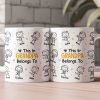 This Grandpa Grandma Belongs To - Personalized Mug