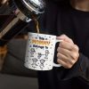 This Grandpa Grandma Belongs To Kids Pet 3D Effect - Personalized White Edge-to-Edge Mug