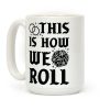 This is How We Roll Groom D20 Coffee Mug