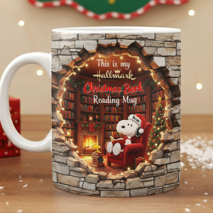 This Is My Hallmark Christmas Book - Personalized Mug - Gift For Book Lovers HH01