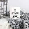 This Is What an Awesome Dad Looks Like Coffee Mug Funny Gift for Dad from Daughter Son Kids