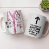 This Is What An Awesome Doctor Looks Like Stethoscope Design - Personalized Custom Coffee Mug - DOC097_MG