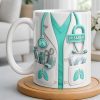 This Is What An Awesome Doctor Looks Like Stethoscope Mug - Personalized Custom Coffee Mug - DOC091_MG