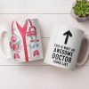 This Is What An Awesome Doctor Looks Like Stethoscope Mug - Personalized Custom Coffee Mug - DOC091_MG