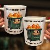 This Little Light Of Mine, Dumpster Fire, Funny Self Gift - Personalized Mug