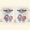 This Mama Shark Belongs To - Personalized Mug
