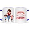 This Mug Belongs To The World Best Grandma Personalized Mug