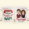 This Mug Belongs To The World's Best Wife - Personalized Mug
