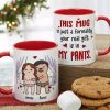 This Mug Is Just Formality Your Real Gift Is In My Pants, Personalized Coffee Mug, Gift For Couple, Valentine's Gifts